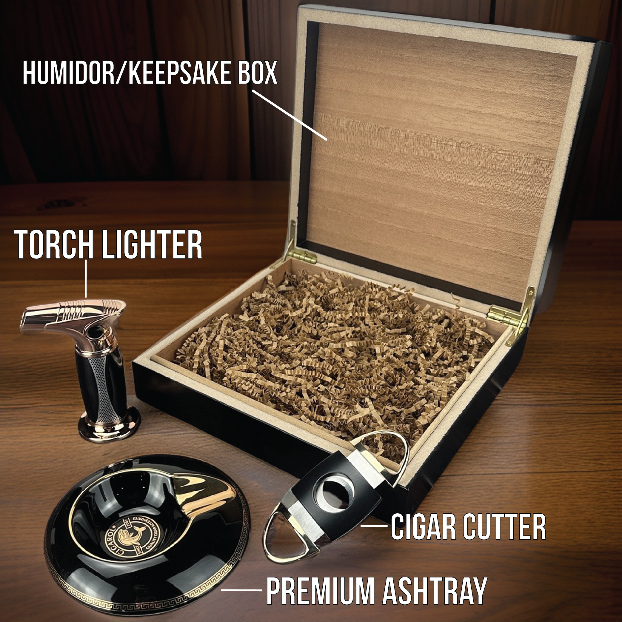 Classic Man Cigar Gift Set 