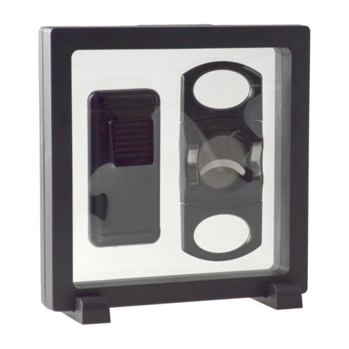 Cigar Lighter & Cutter Set 