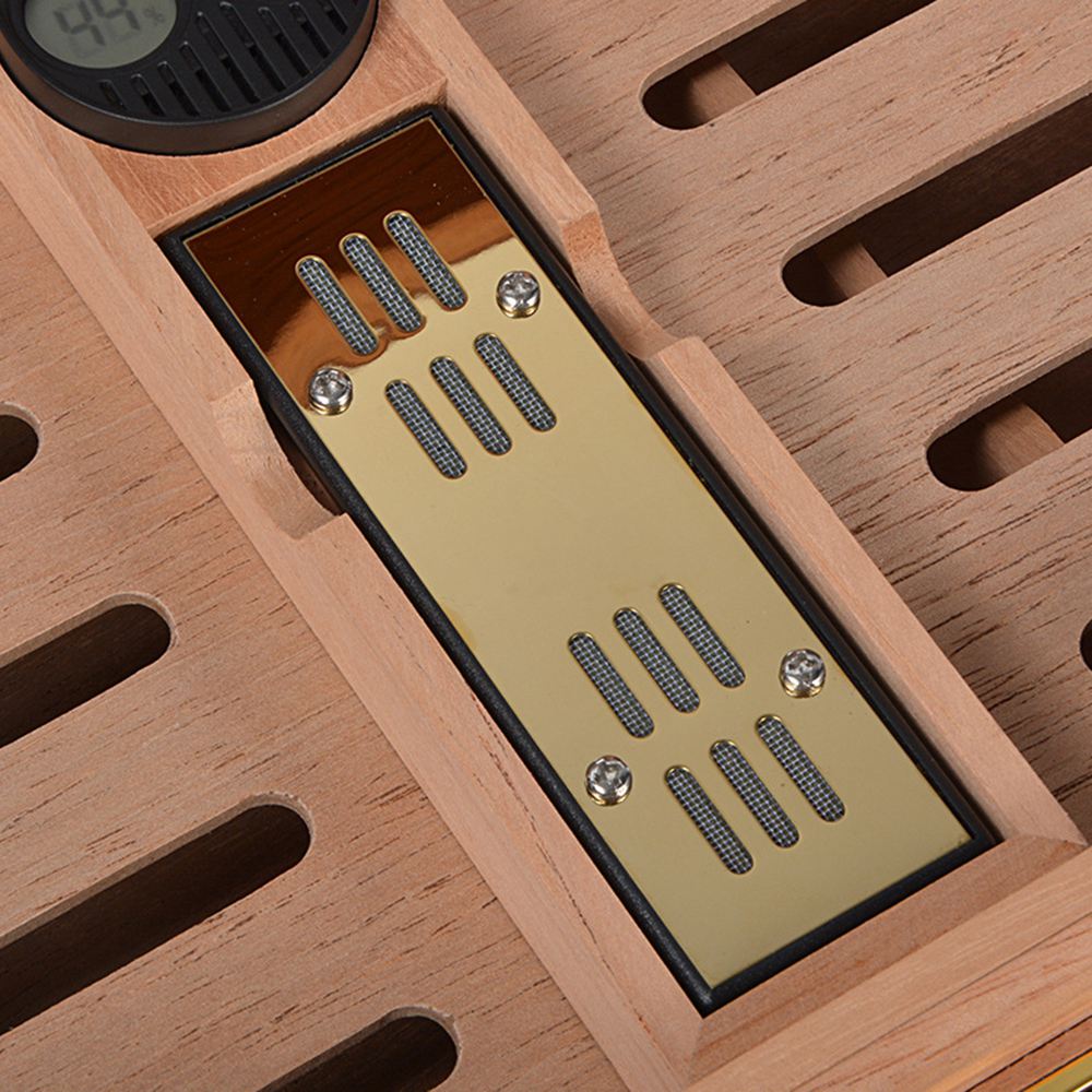 Personalized Leather Humidor 
