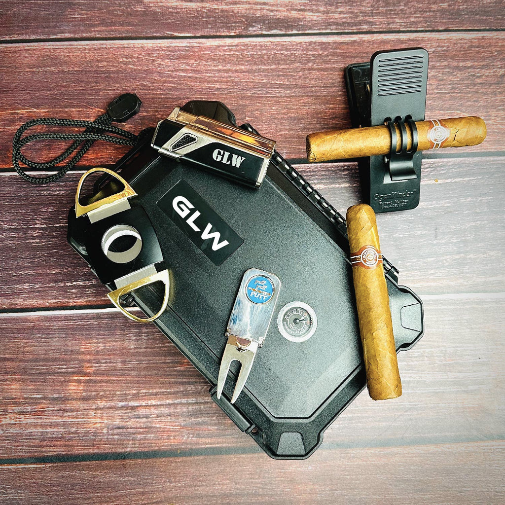 Golf & Cigar Gift Set 