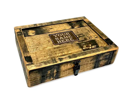 Bourbon Barrel Stave Humidor 