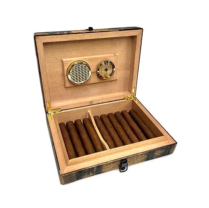 Bourbon Barrel Stave Humidor 