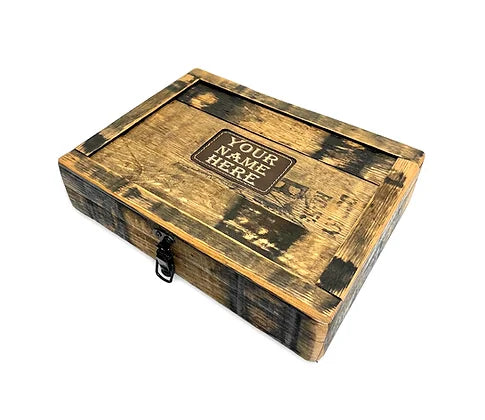 Bourbon Barrel Stave Humidor 