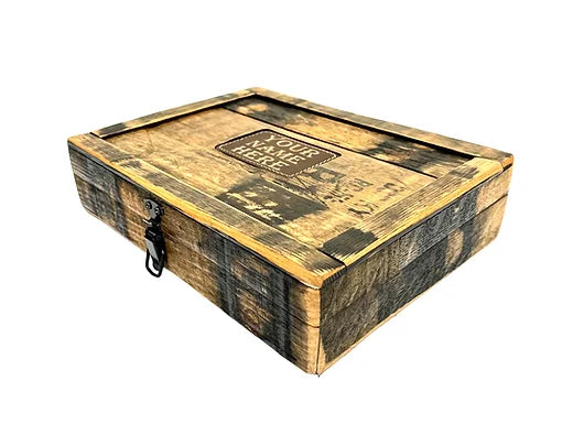 Bourbon Barrel Stave Humidor 