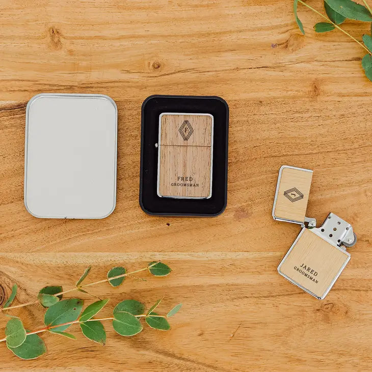 Custom Printed Wood Lighter 