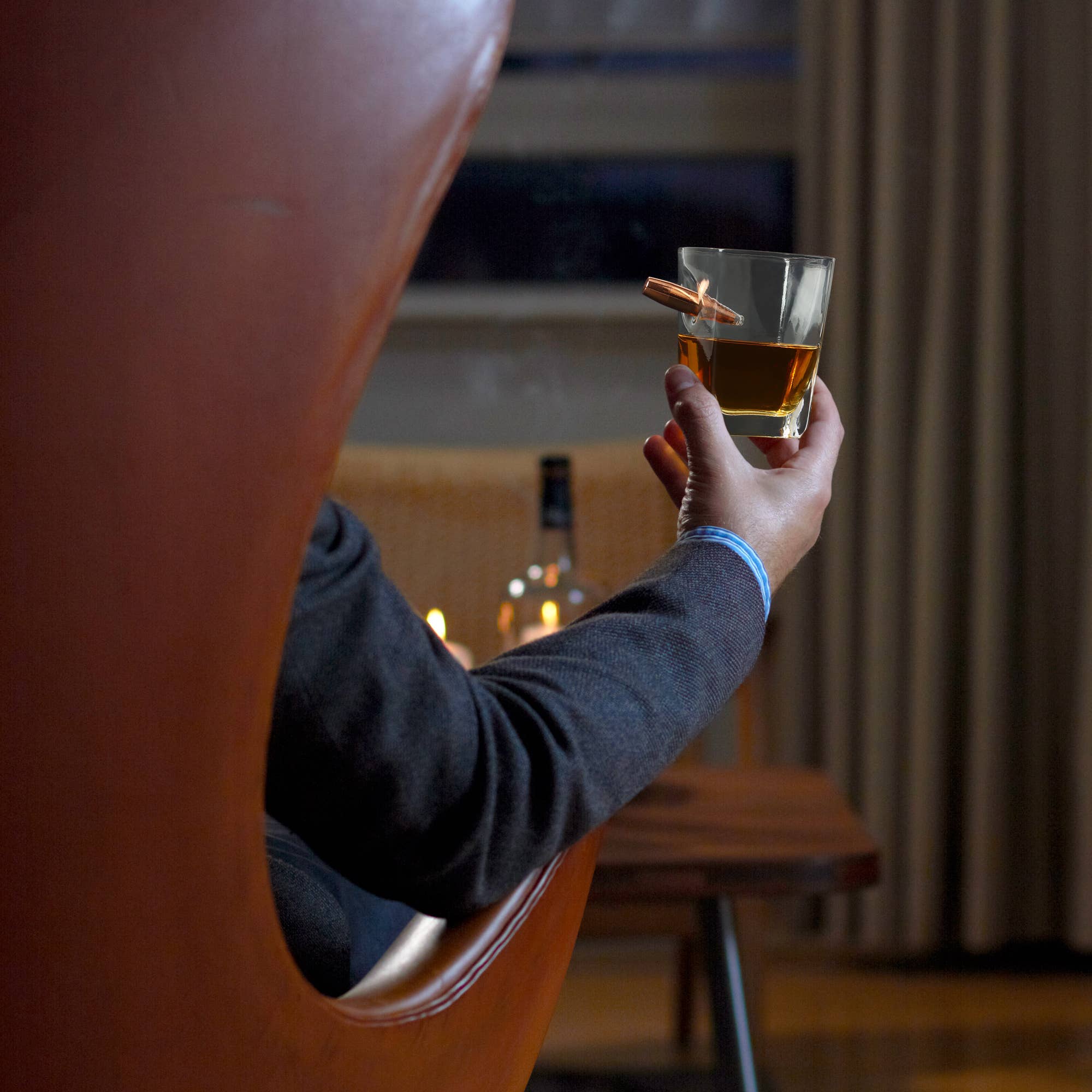 Bullet Proof Whiskey Glass 
