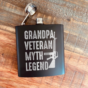Grandpas A Legend Flask