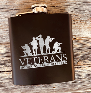 Honoring Who Served Flask