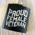 Proud Female Veteran Flask