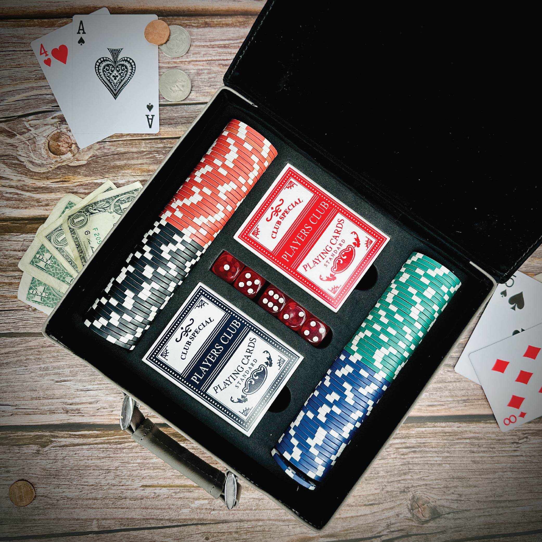 Personalized Poker Set 