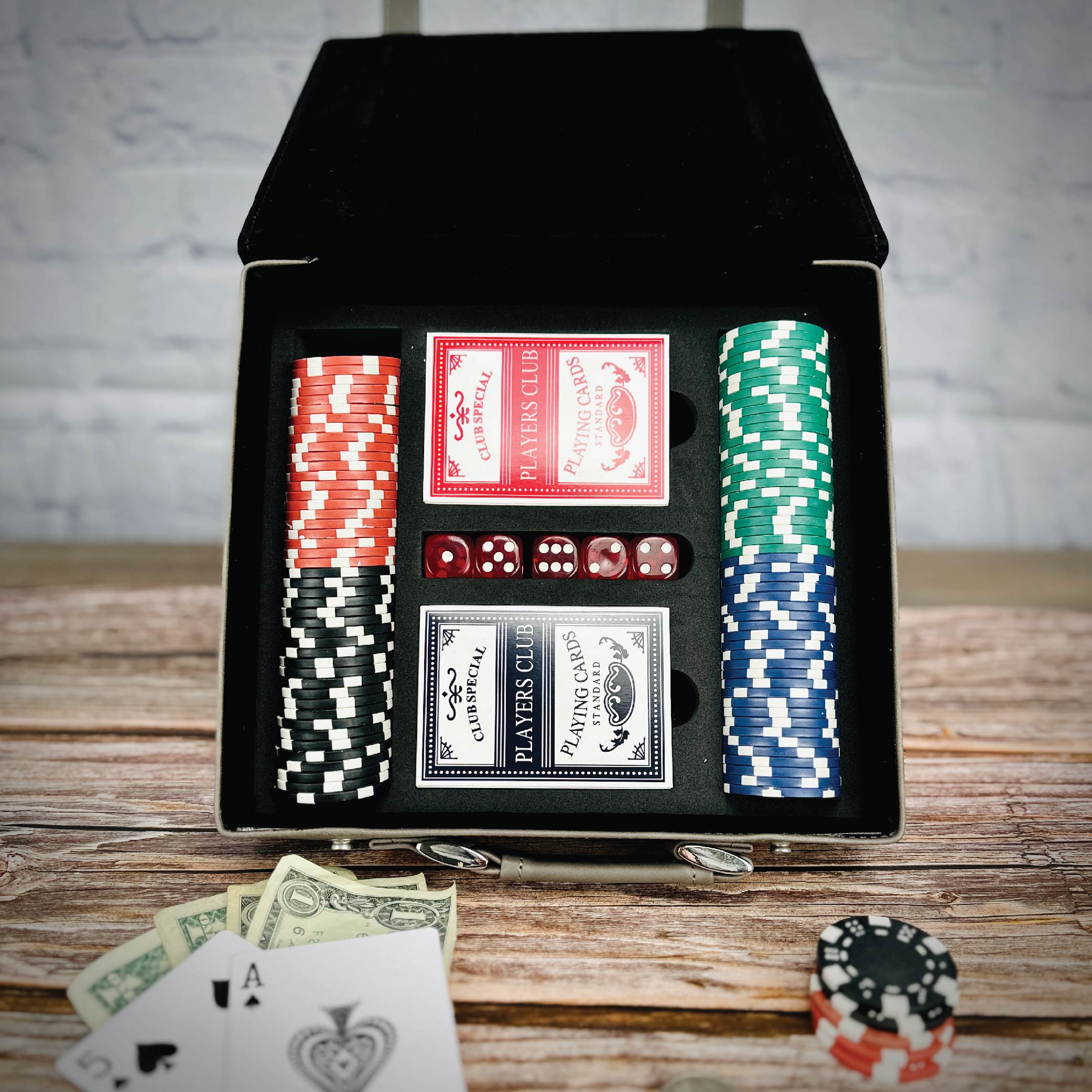 Personalized Poker Set 