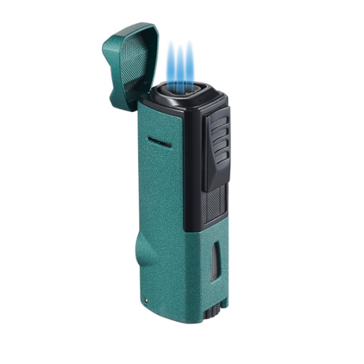 Green Cigar Torch Lighter 