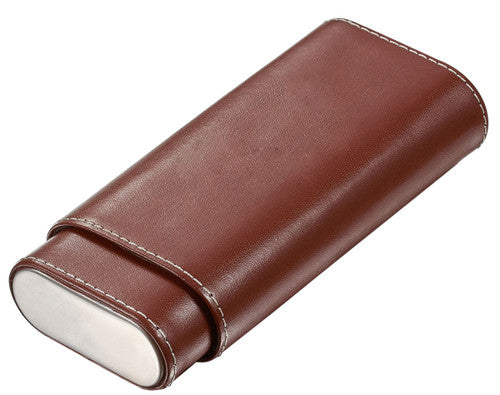 Handsome Leather Cigar Case 