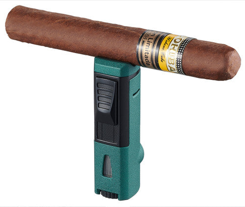Green Cigar Torch Lighter 