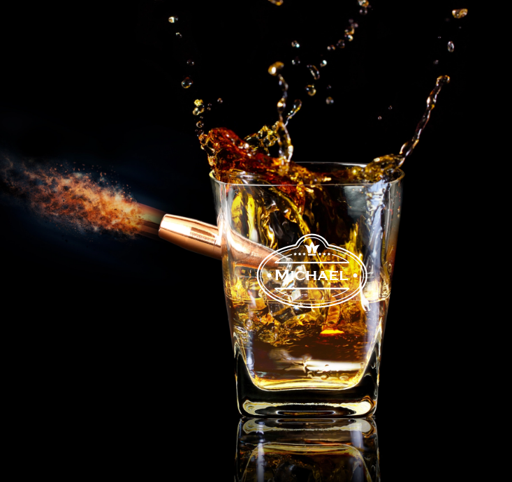 Bullet Proof Whiskey Glass 