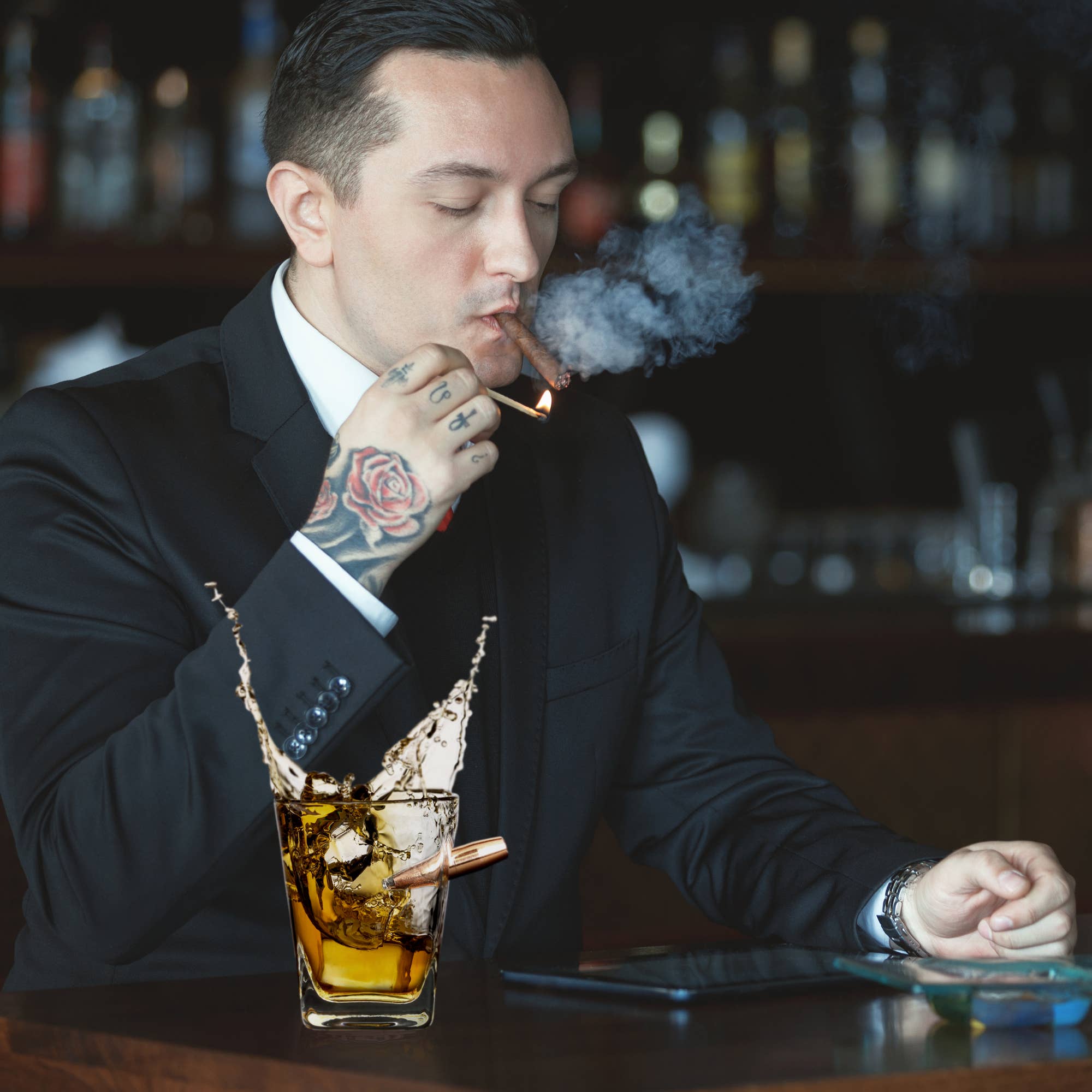 Bullet Proof Whiskey Glass 