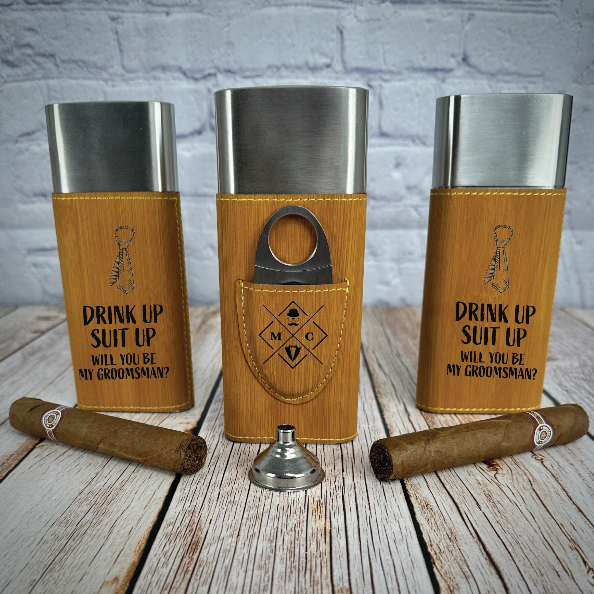 Puff And Swig Groomsmen Proposal 