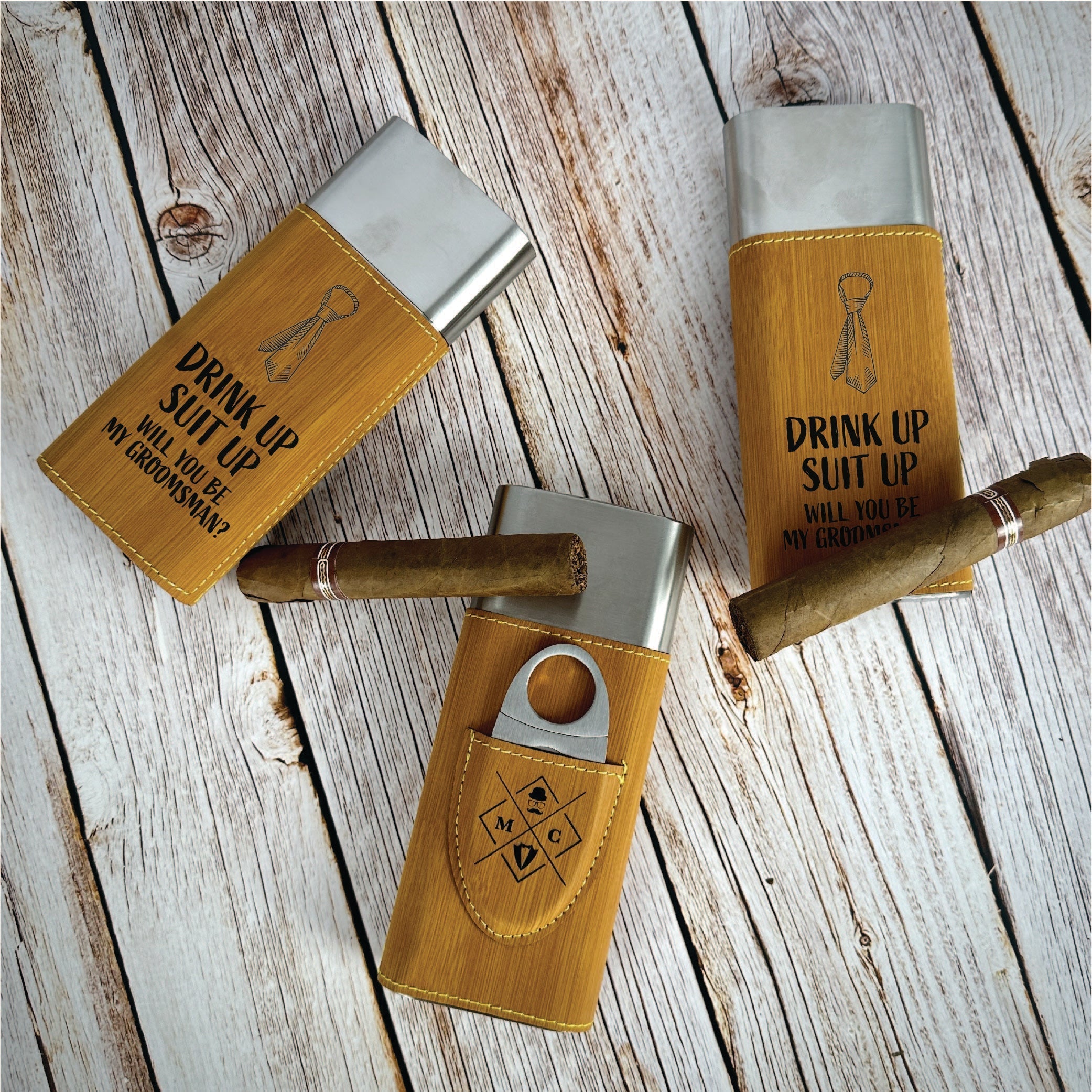Puff And Swig Groomsmen Proposal 