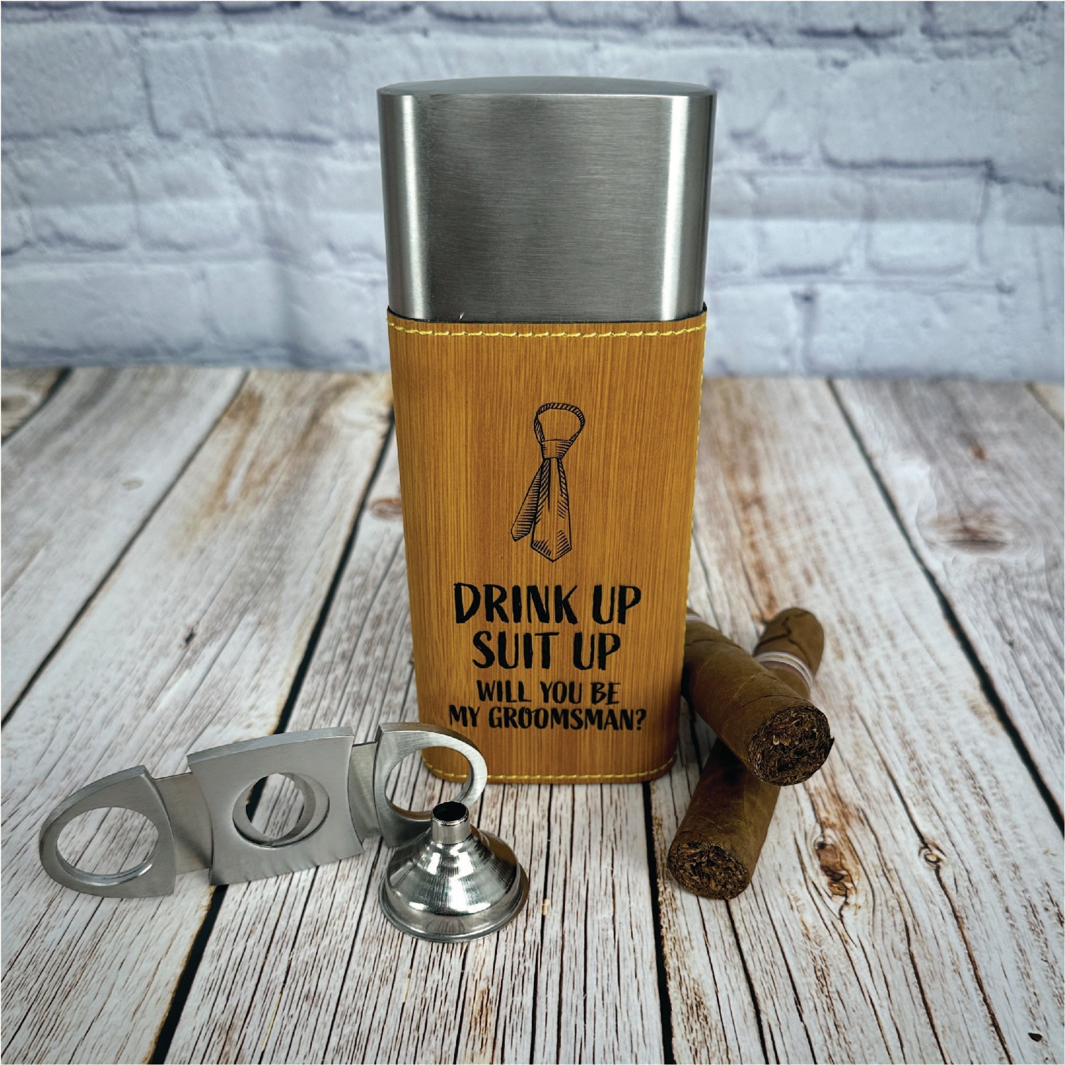 Puff And Swig Groomsmen Proposal 